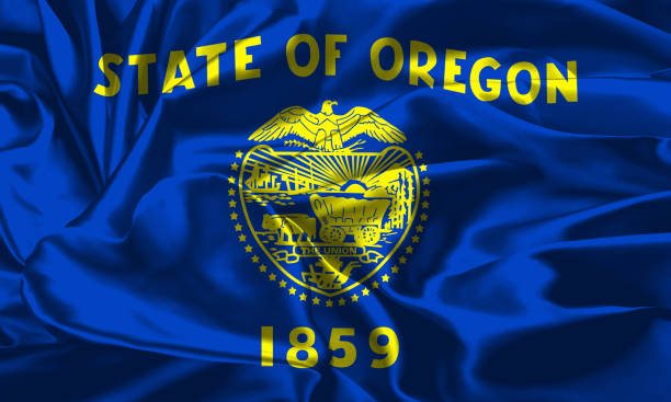 istock US state flag of Oregon 642917482