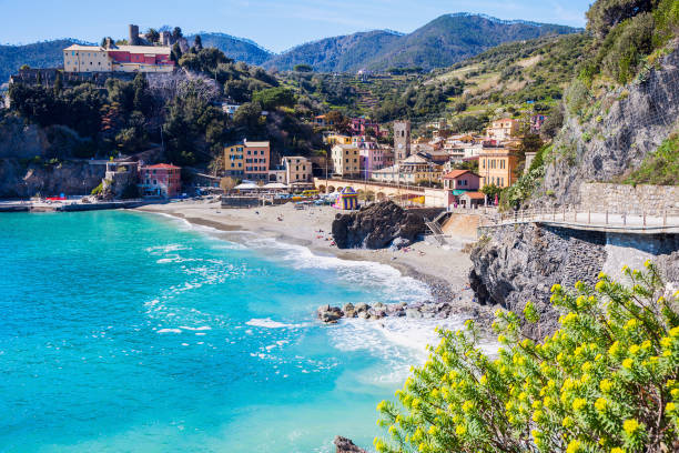 istock Monterosso architecture from the sea 642920386