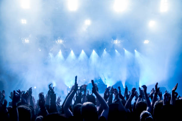 istock cheering crowd at a rock concert 642924562