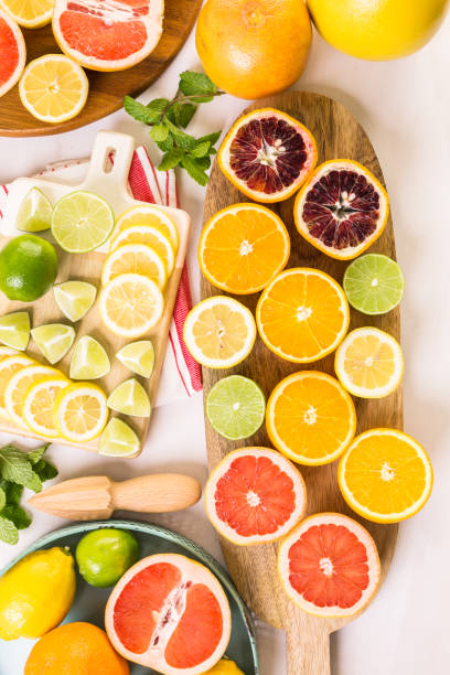 istock Variety of citrus fruit 642932866