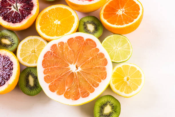 istock Variety of citrus fruit 642932972