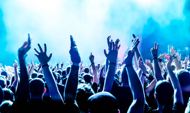 istock cheering crowd at a rock concert 642933306
