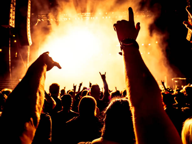 istock cheering crowd at a rock concert 642933400