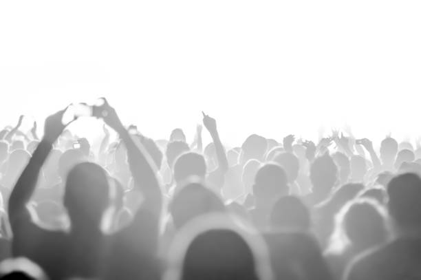 istock cheering crowd at a rock concert 642936350
