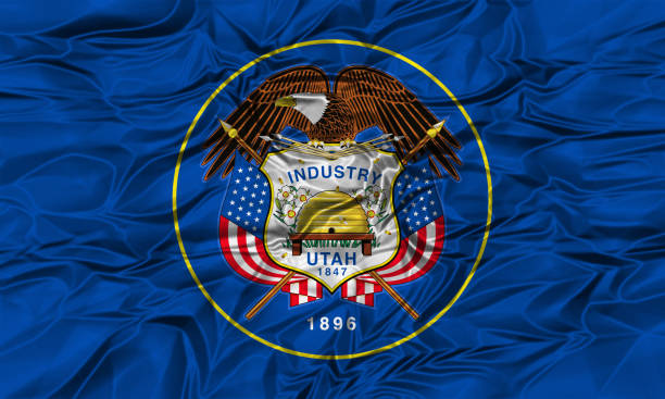 istock US state flag of Utah 642939440