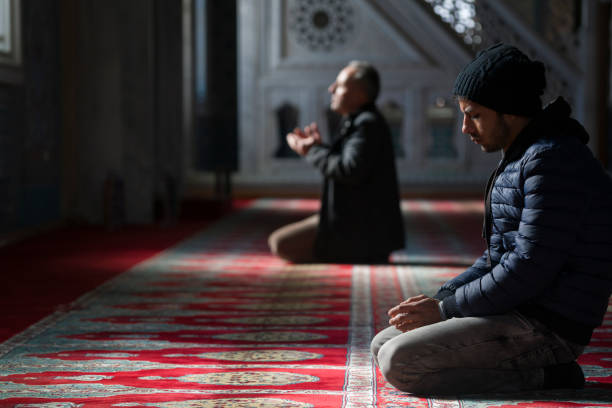 istock Muslims prayer in mosque 642943086