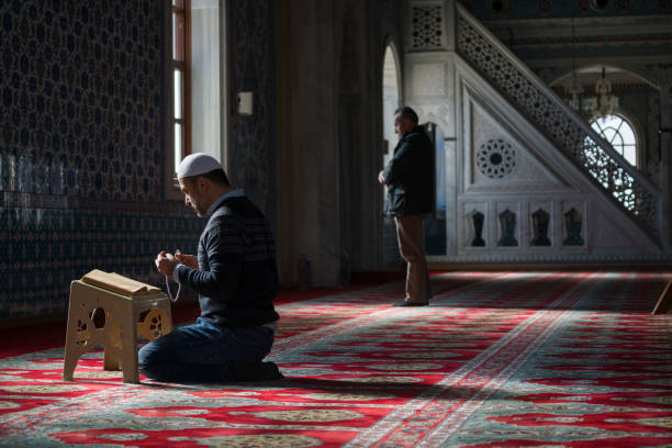istock Muslims prayer in mosque 642945766