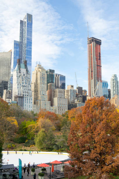 istock Manhattan midtown from Central Park during the fall season 642952638