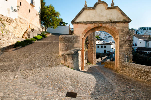 istock Arch of Philip V - Ronda - Spain 642955756