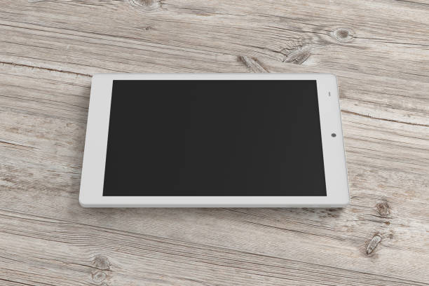 istock Tablet pc with 4:3 aspect ratio and blank screen 642961866