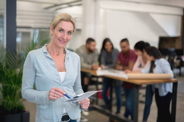 istock Business owner at the office 642961974