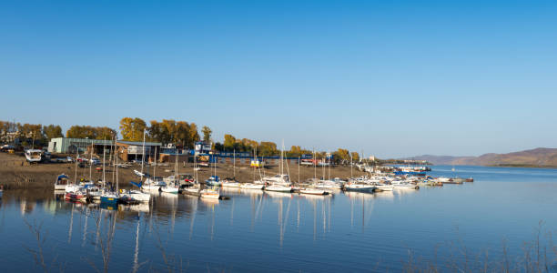 istock View of the River Amur. 642964596