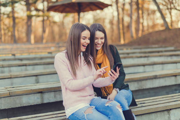 istock Best friends taking a selfie 642968008