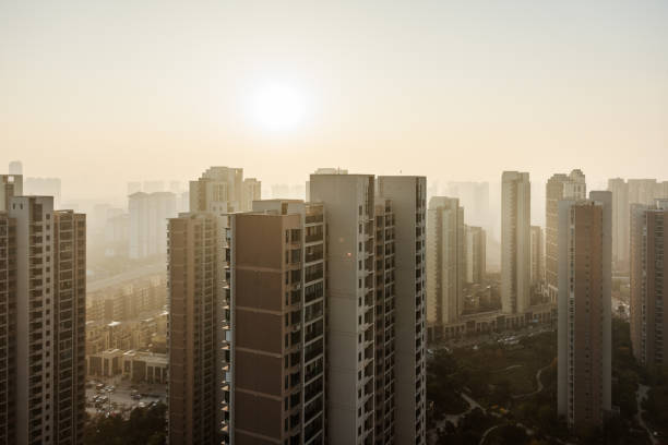 istock city skyline with residential district 642974254