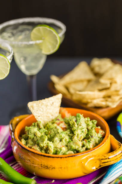 istock Fresh homemade guacamole 642977144