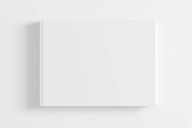 istock Blank book cover isolated on background 642978174