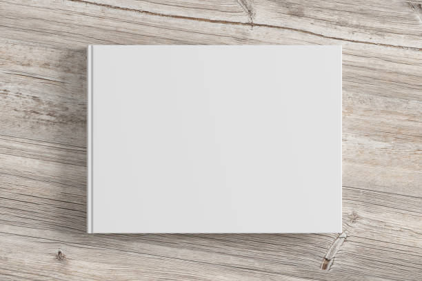 istock Blank book cover isolated on background 642978196