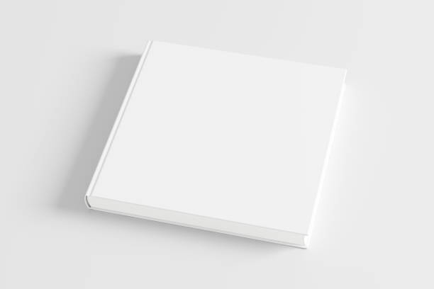 istock Blank book cover isolated on background 642978248