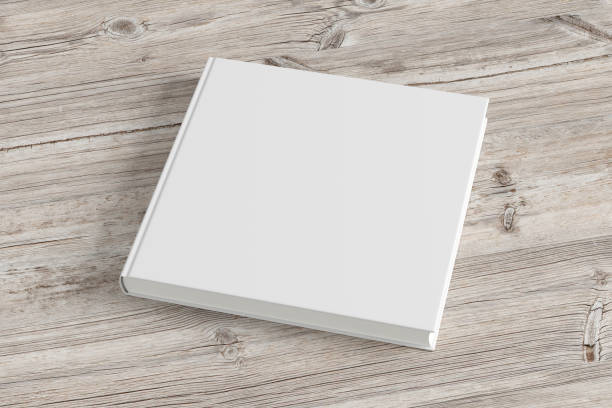 istock Blank book cover isolated on background 642978274