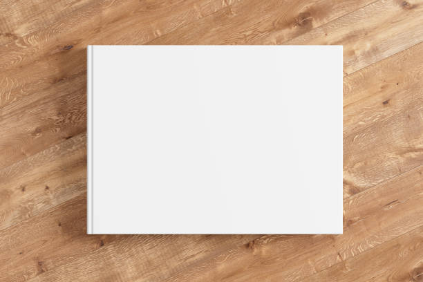istock Blank book cover isolated on background 642980394