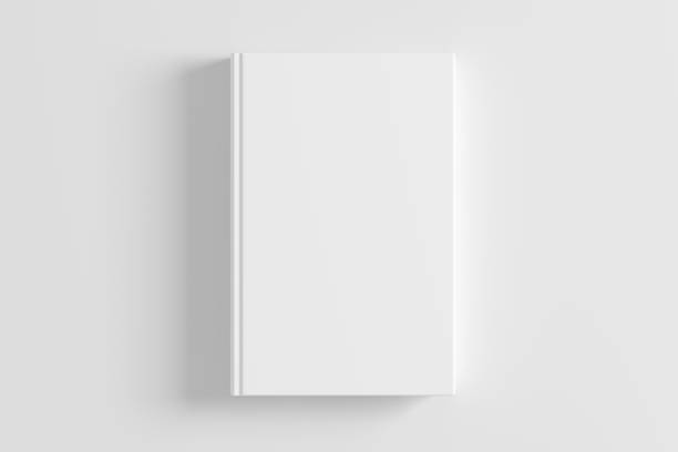 istock Blank book cover isolated on background 642980424
