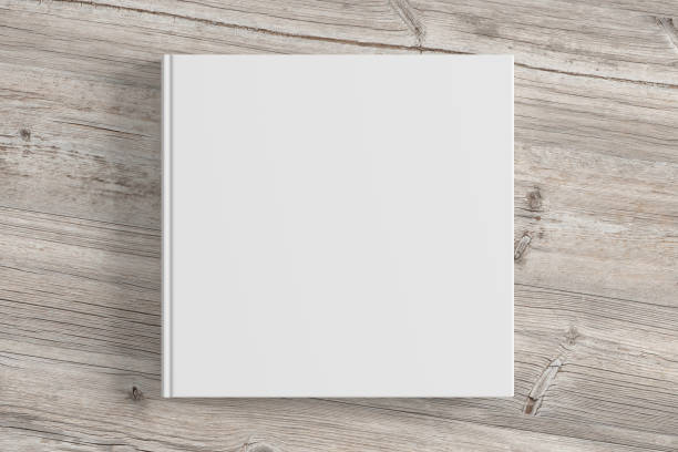 istock Blank book cover isolated on background 642980460