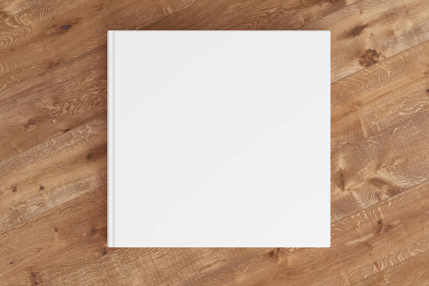 istock Blank book cover isolated on background 642980474