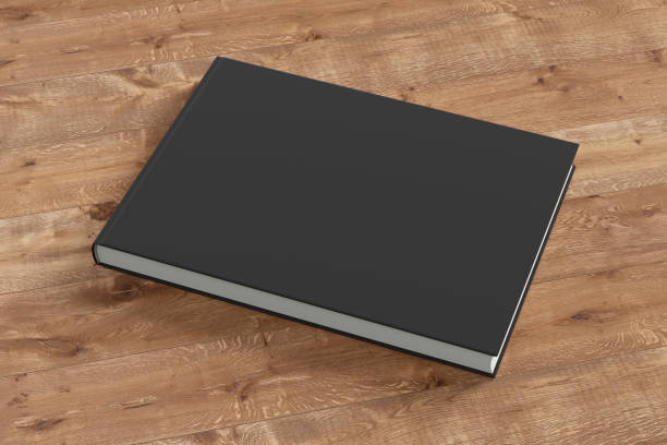istock Blank book cover isolated on background 642980670
