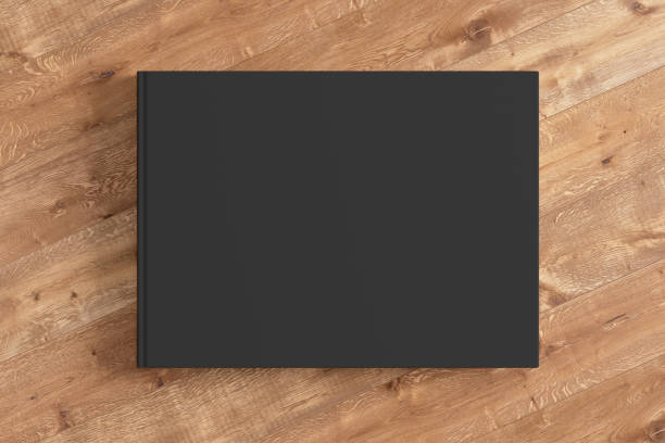 istock Blank book cover isolated on background 642980752