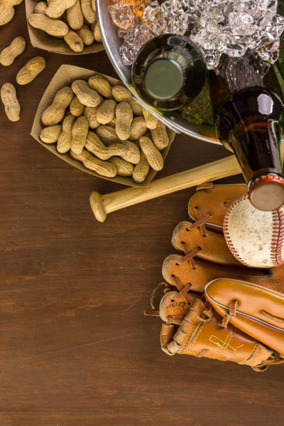 istock Close up of old worn baseball equipment 642980780