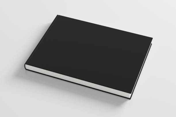 istock Blank book cover isolated on background 642980880