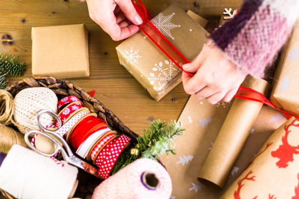 istock Christmas gifts 642981462