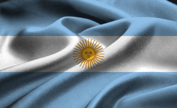istock National flag of Argentina 642987606