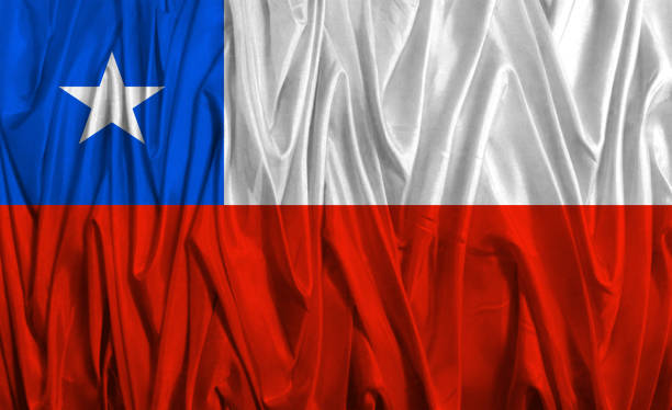 istock National flag of Chile 642991330