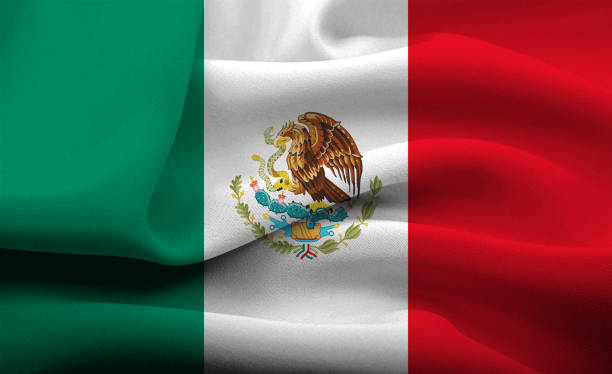 istock National flag of Mexico 642998752