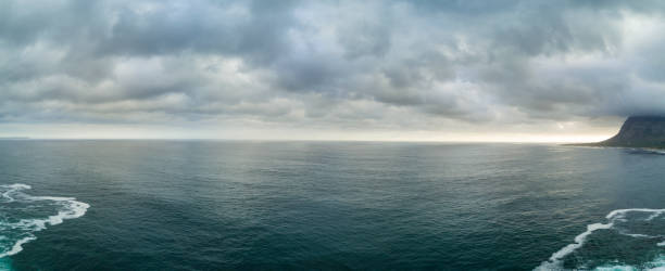 Stunning sea landscape at sunset