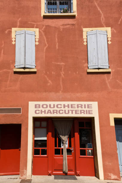 istock butcher shop in Provence 643004802