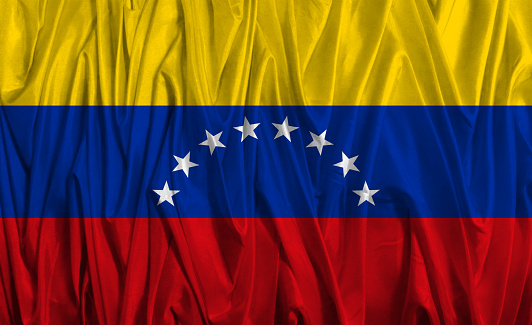 South American country flag of Venezuela