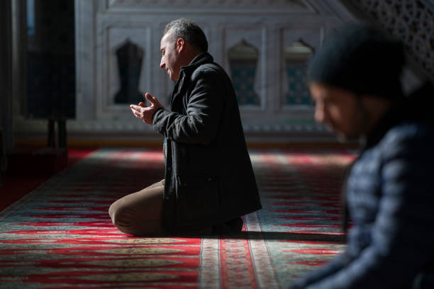 istock Muslims prayer in mosque 643015030