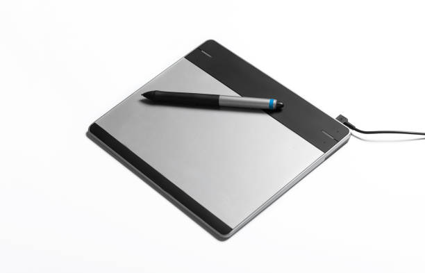 istock graphic tablet with pen for illustrators and designers 643017386