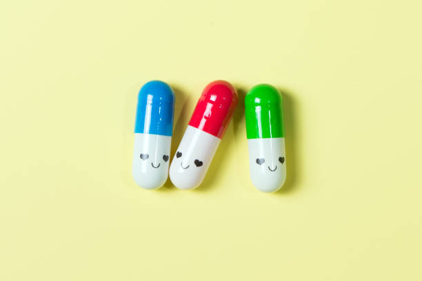 istock Supplement capsules or drugs 643032504