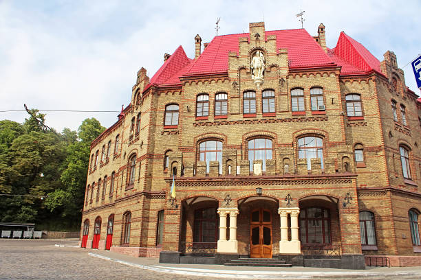 istock Fire station in Lviv, Ukraine 643035390