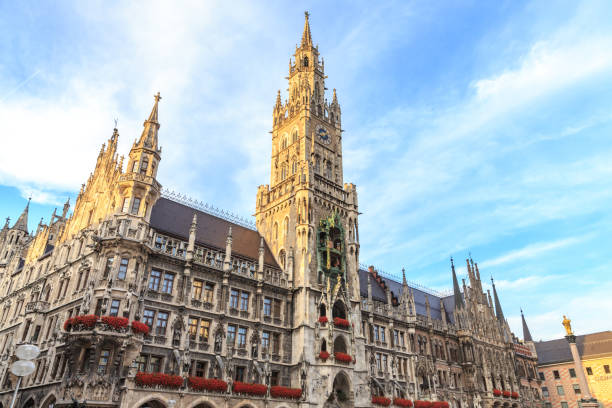 istock Town Hall (Town Hall) in Marienplatz, Munich 643036440