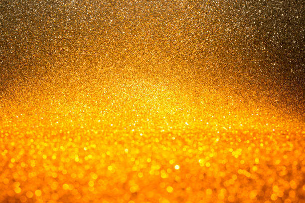 istock Holiday abstract background with golden gradient fill 643039730