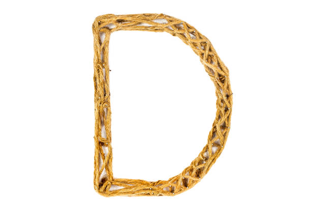 istock Creative wording from rope on the white background. 643042846