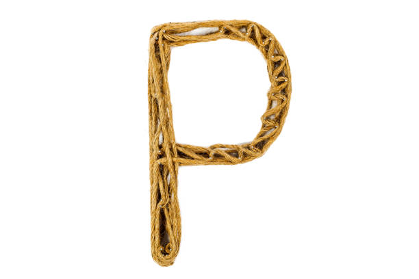 istock Creative wording from rope on the white background. 643043456