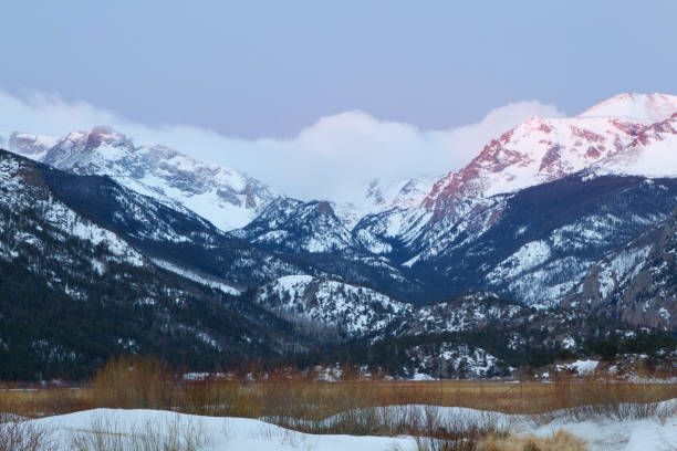 istock Close up view of a mountain sunrise 643069790