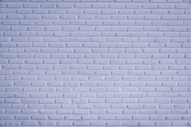 istock Pattern of purple brick wall background and textured 643071214