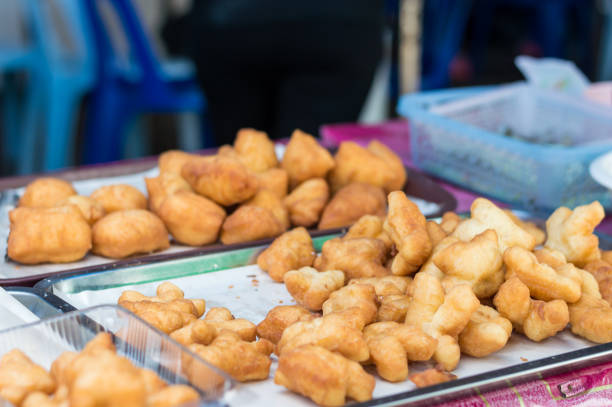 istock chinese donut or chinese bread stick. 643093338