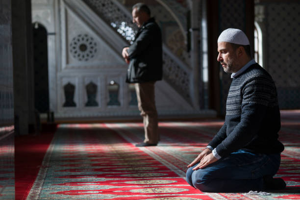 istock Muslims prayer in mosque 643120450